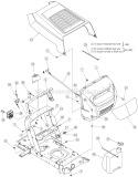 Page E Diagram and Parts List for 13A1762F700 2006 Yard Machines Lawn Tractor